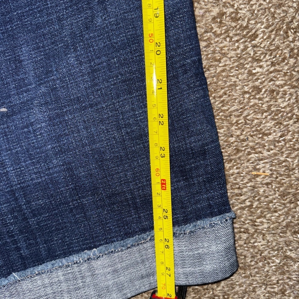 Kut from the Kloth Dark Wash Cropped Jeans worn once & washed. - Picture 7 of 16